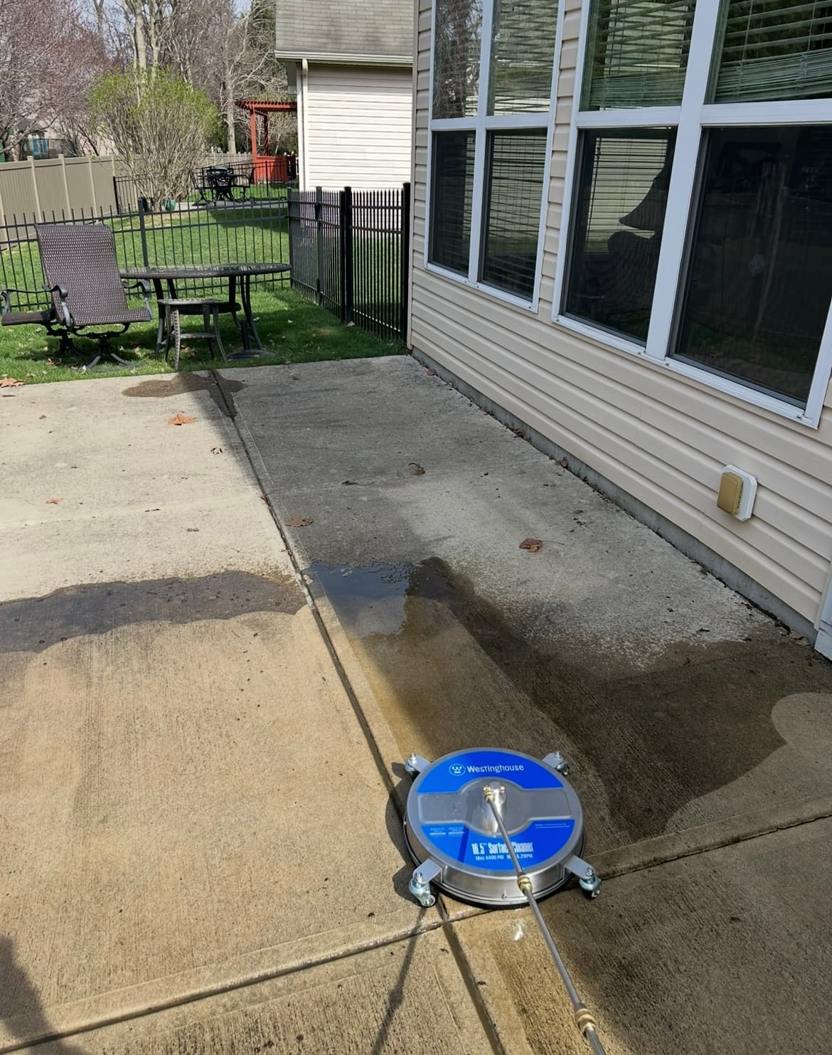 Power washing exterior refresh in Carmel IN